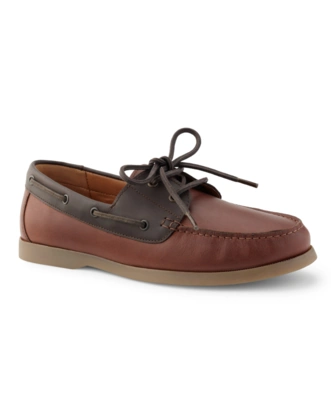 Lands' End - MOCASSINS BATEAU EN CUIR